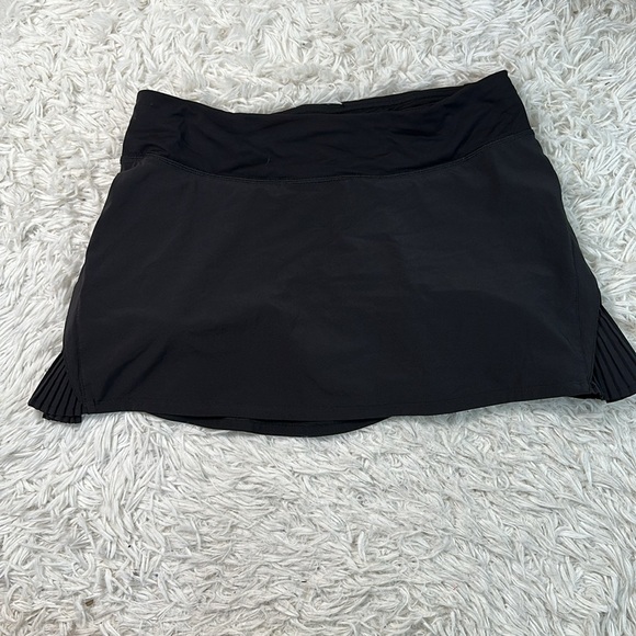 Lululemon Play Off The Pleats Skirt *13" Black - Picture 1 of 6